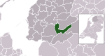 Carte de localisation de Heerenveen