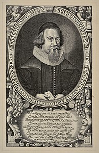 Isaac Brunn, Portrait de Johann Georg Dorsch, eau-forte