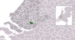 Carte de localisation de Zwijndrecht