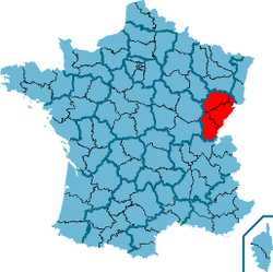 Lizzing fan Franche-Comté yn Frankryk
