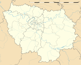 Paris is located in Île-de-France (region)