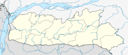 乞拉朋齐在梅加拉亚邦的位置
