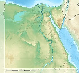 Voir sur la carte topographique d'Égypte