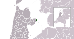 Carte de localisation d'Enkhuizen