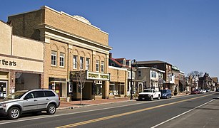 Le district historique de Middletown, 4e ville du Delaware.