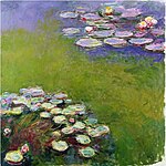 "Nymphéas" (1914-1917) de Claude Monet - Musée Marmottan Monet (W 1811)