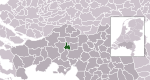 Carte de localisation de Dongen