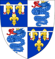 Armoiries comme fils de France (1551-1559).