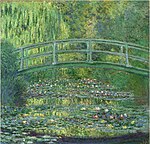"Water Lily Pond" (1899) by Claude Monet - Pola Museum of Art, Hakone, Japan