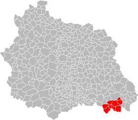 Localisation de Communauté de communes du Pays d'Arlanc