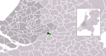 Carte de localisation de Gorinchem