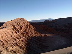 Valle de la Luna, près de San Pedro de Atacama.