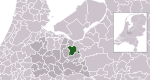 Carte de localisation d'Amersfoort