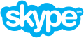 Logo de Skype à d'octobre 2012 à juin 2017.