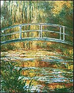 "Le Pont aux nymphéas" (1899) de Claude Monet - Musée Mohamed Mahmoud Khalil - Le Caire (W1520)