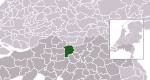 Carte de localisation de Heusden