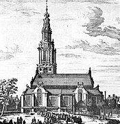 La Zuiderkerk au XVIIe siècle