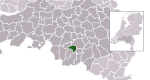 Carte de localisation de Veldhoven