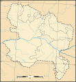 Carte de la province d'Anjou indiquant les sénéchaussées en 1789.