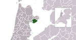 Carte de localisation de Drechterland