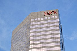Văn phòng trụ sở Xerox Canada tại Trung tâm North American Life (Xerox Tower), North York, Ontario.