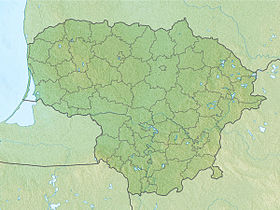 Voir sur la carte topographique de Lituanie