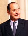 Jacques Chirac President vum 17. Mee 1995 bis de 16. Mee 2007.