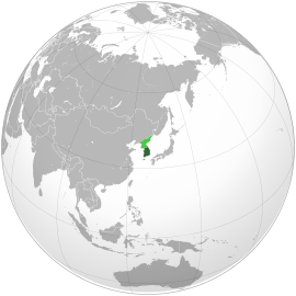 Розташування Південної Кореї