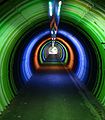 Le tunnel qui relie Villejean à son parc