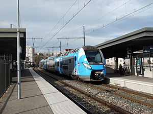 Regio 2N en livrée Auvergne-Rhône-Alpes.