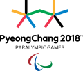 Logo des Jeux paralympiques d'hiver de 2018.