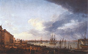 Claude Joseph Vernet, Port de Bordeaux du côté des Salinières, 1758 (musée national de la Marine).