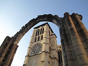Vestiges de l'église Saint-Étienne, première église de Lyon au sein du groupe cathédral.