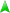 upward-facing green arrow
