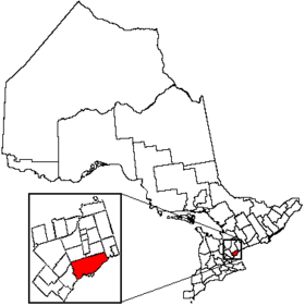 Localisation de Toronto