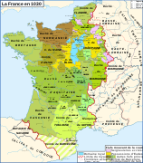 Le comté de Provence au sein du Royaume d'Arles en l'an 1030.