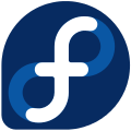 Variante du logo Fedora jusqu'en 2021