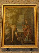 Le tableau de saint Sébastien et saint Éloi  Classé MH