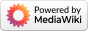 Weby používající software MediaWiki obecně zobrazují tuto ikonu v pravém dolním rohu svých stránek.