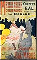 Moulin-Rouge - La Goulue, affiche de Henri de Toulouse-Lautrec, 1891.
