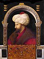 Portret Mehmeda II., 1480., 69,9 × 52,1 cm, Nacionalna galerija portreta, London.