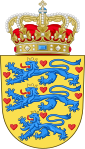 Kongeriget Danmark – Emblema