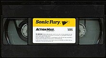 Cassette de Sonic Fury.