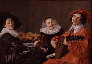 Le Concert, par Judith Leyster, vers 1633.