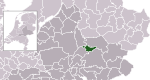 Carte de localisation de Zutphen