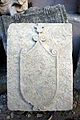 Inscriptions glagolitiques sur un élément architectural (Narodni Muzej, Zadar, Croatie).
