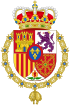 Description de l'image Coat of Arms of Spanish Monarch.svg.