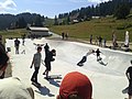 Skatepark inauguré le 11 juillet 2015.