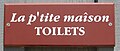 Toilettes publiques à Jersey.