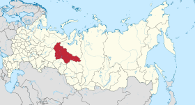 Localisation de District autonome des Khantys-Mansis–Iougra
